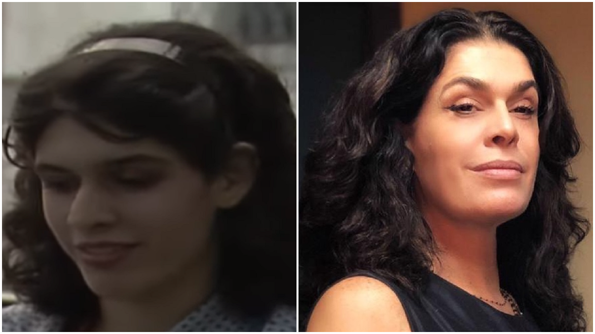 Paula Lavigne, na época de Brega & Chique e atualmente