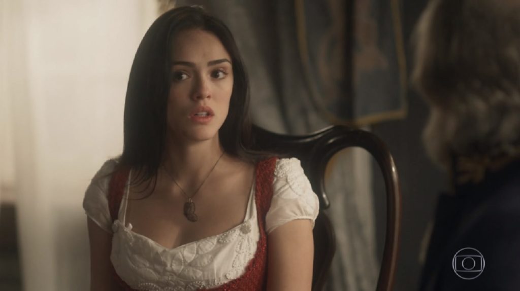 Anna (Isabelle Drummond) em Novo Mundo