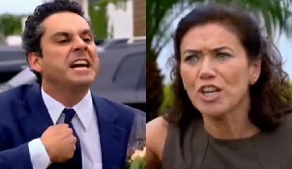 Baltazar (Alexandre Nero) e Griselda (Lilia Cabral) de Fina Estampa