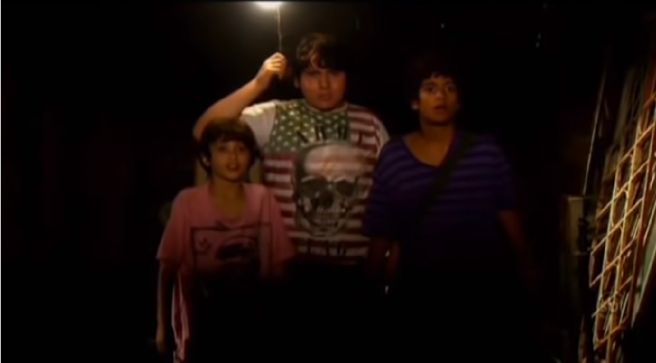 Binho (Gui Vieira), Rafa (Filipe Cavalcante) e Mosca (Gabriel Santana) em Chiquititas