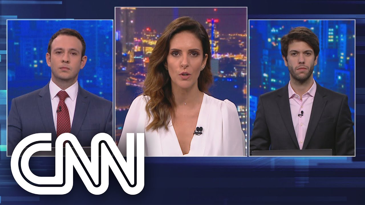 Bruno Salles, Monaliza Perrone e Caio Coppolla no O Grande Debate