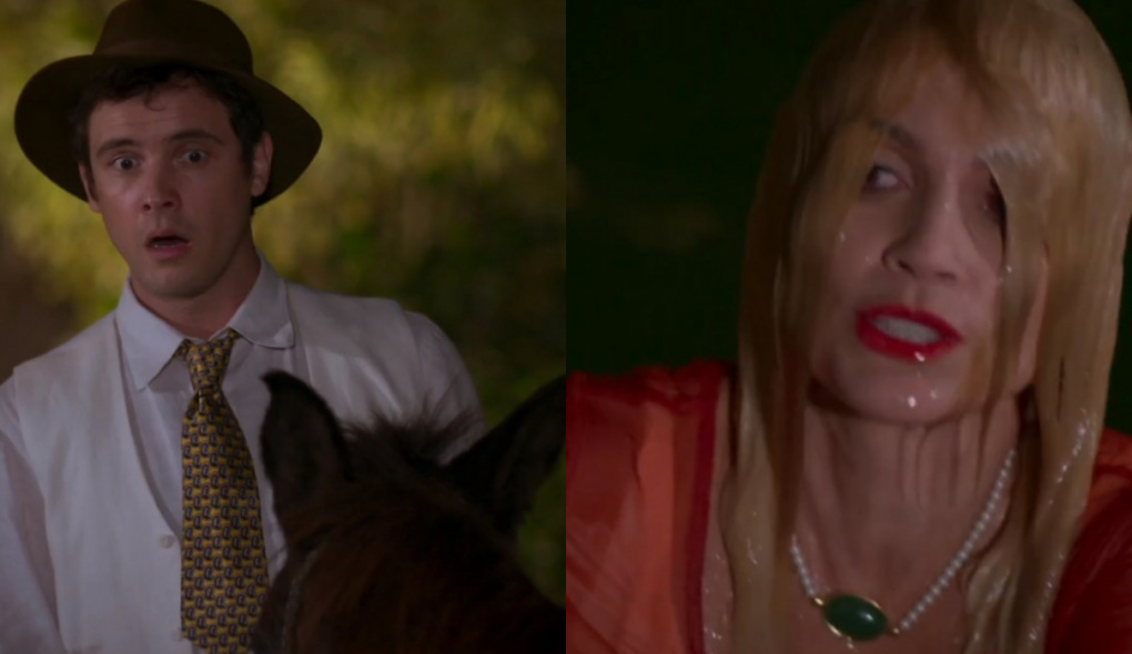 Candinho (Sergio Guizé) e Sandra (Flávia Alessandra) de Êta Mundo Bom!