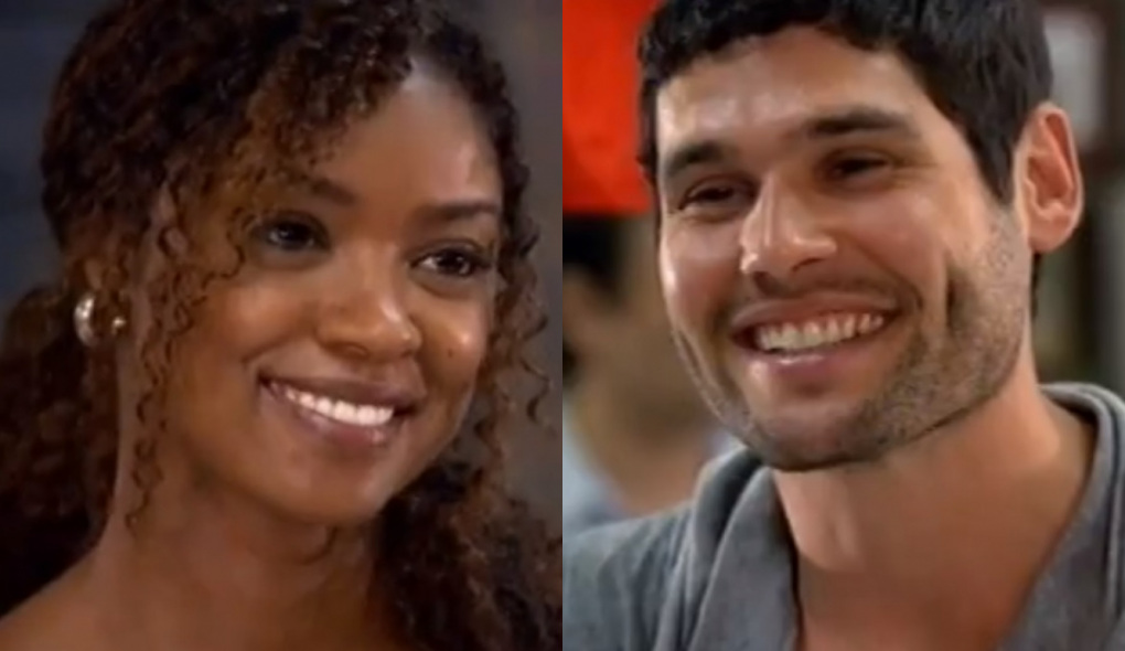 Dagmar (Cris Vianna) e Wallace (Dudu Azevedo) de Fina Estampa