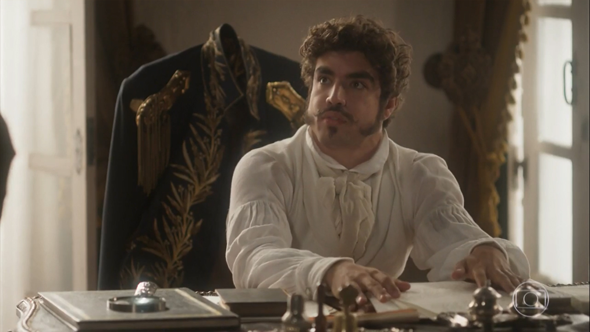 Dom Pedro (Caio Castro) em Novo Mundo