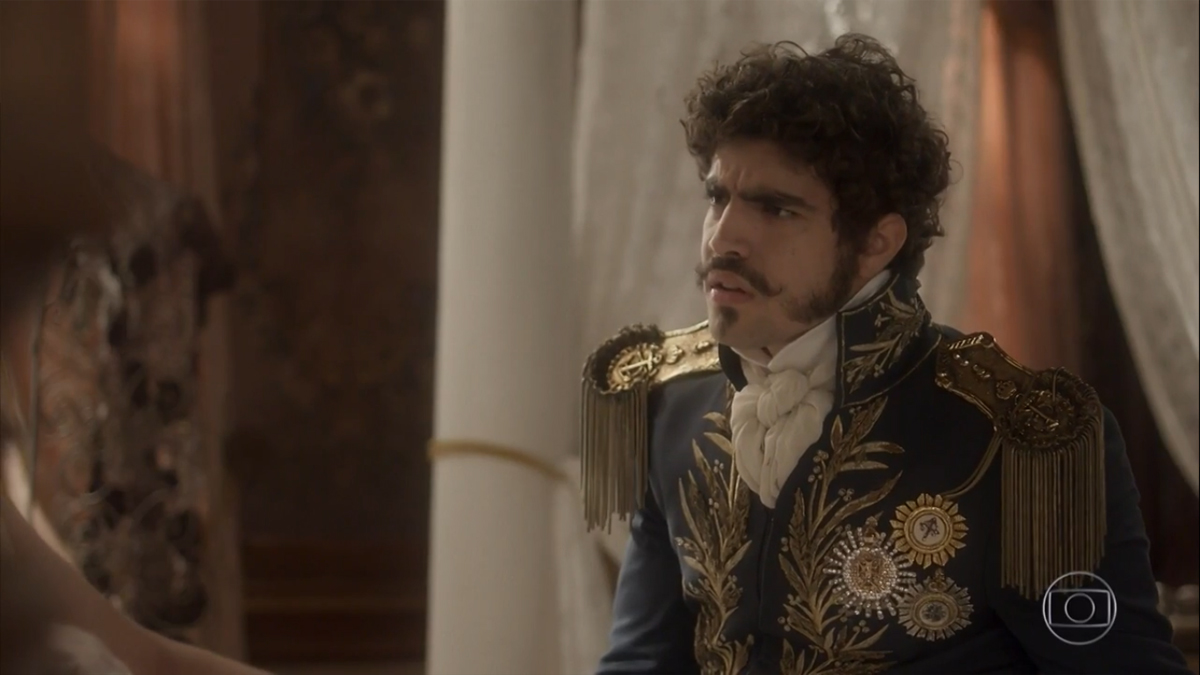Dom Pedro (Caio Castro) em Novo Mundo