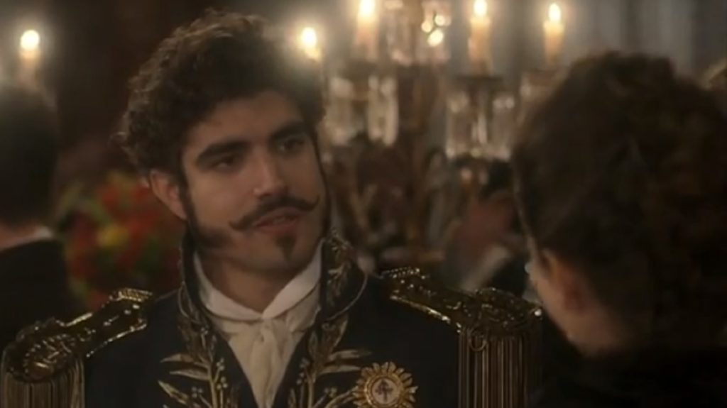 Dom Pedro (Caio Castro) em Novo Mundo