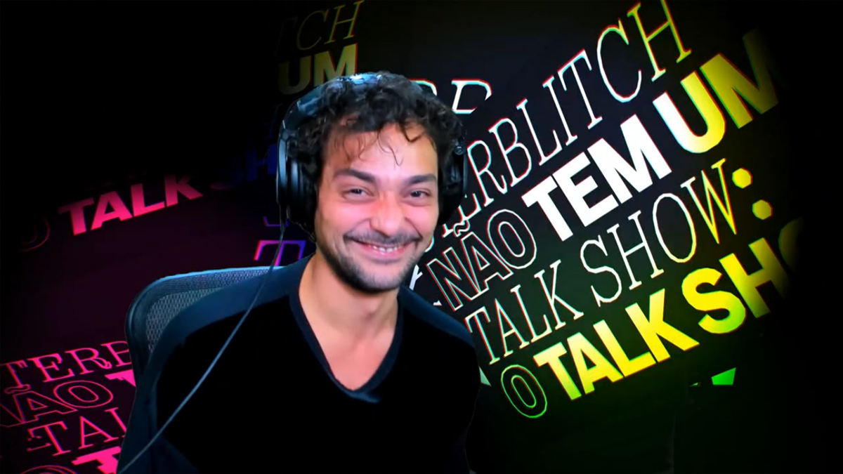 Eduardo Sterblitch em seu talk show
