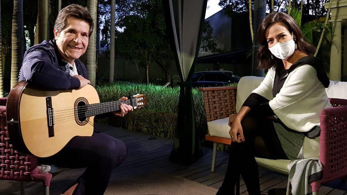 Entrevista do cantor Daniel no Domingo Espetacular