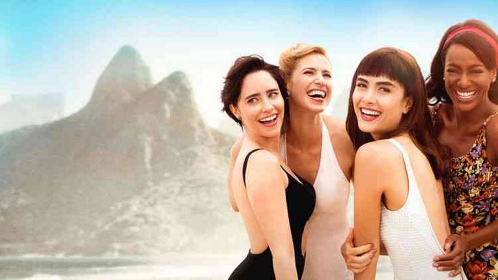 Fernanda Vasconcellos, Mel Lisboa, Maria Casadevall e Pathy Dejesus em Coisas Mais Linda
