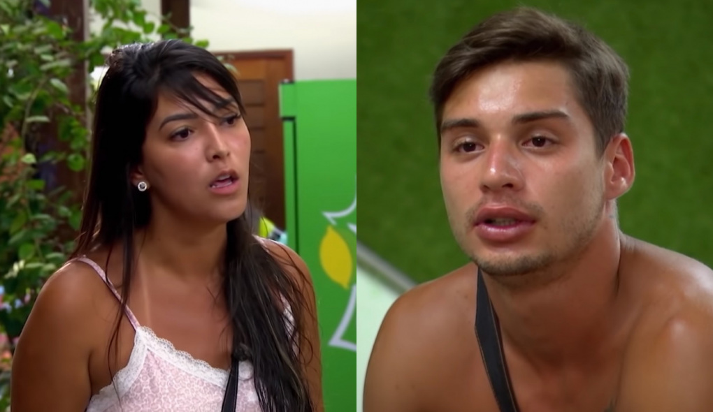 Flavia Caroline e Victor Padula, participantes do De Férias com o Ex Brasil