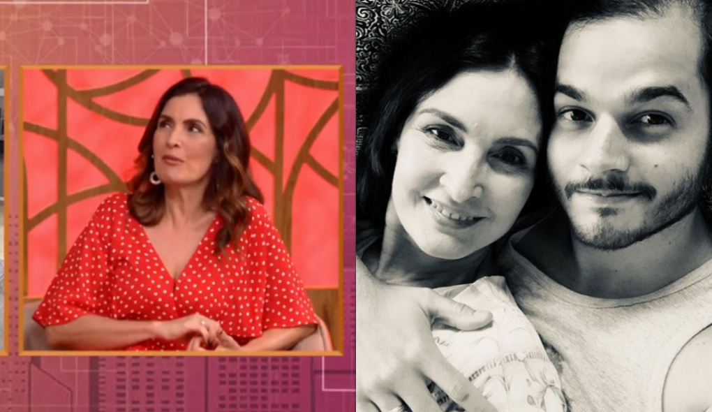 Fátima Bernardes no Encontro e com Túlio Gadêlha