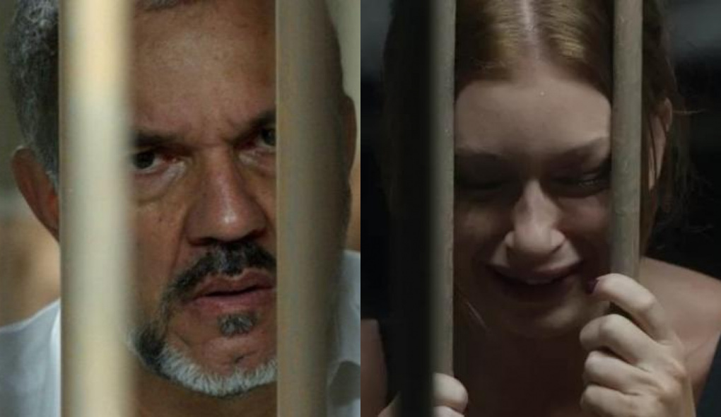 Germano (Humberto Martins) e Eliza (Marina Ruy Barbosa) de Totalmente Demais