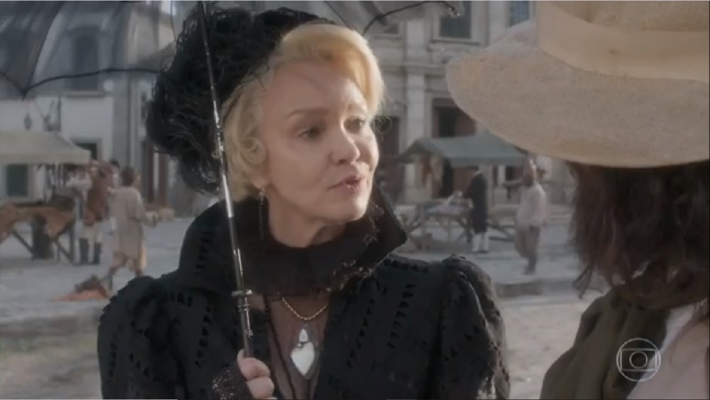 Greta (Júlia Lemmertz) em Novo Mundo