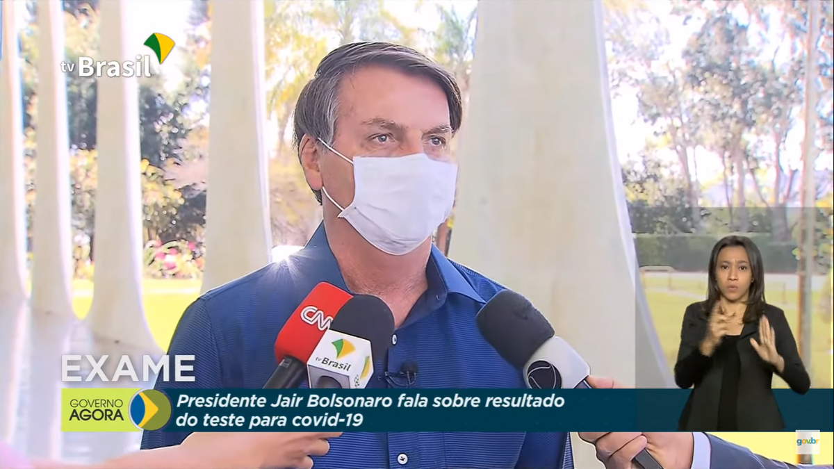 Jair Bolsonaro na TV Brasil