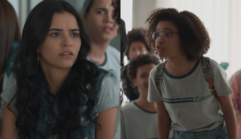 K1 (Talita Younan) Ellen (Heslaine Vieira) de Malhação – Viva a Diferença