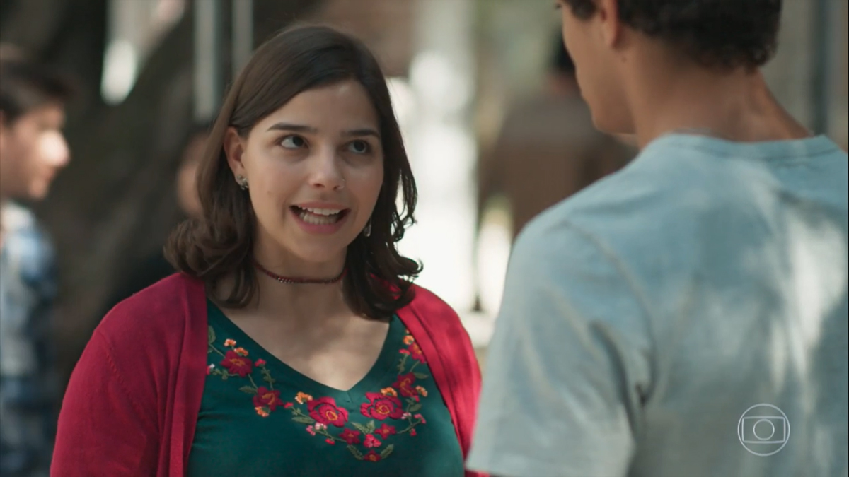 Keyla (Gabriela Medvedovski) e Tato (Matheus Abreu) em Malhação