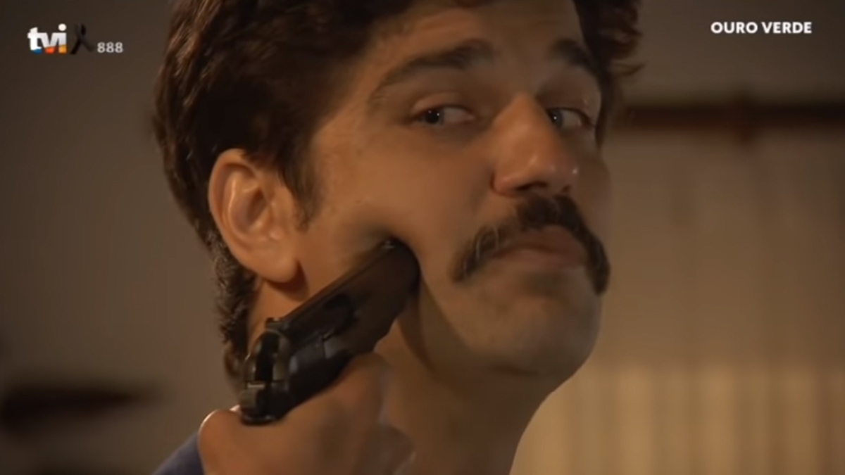 Laurentino (Bruno Cabrerizo) em Ouro Verde