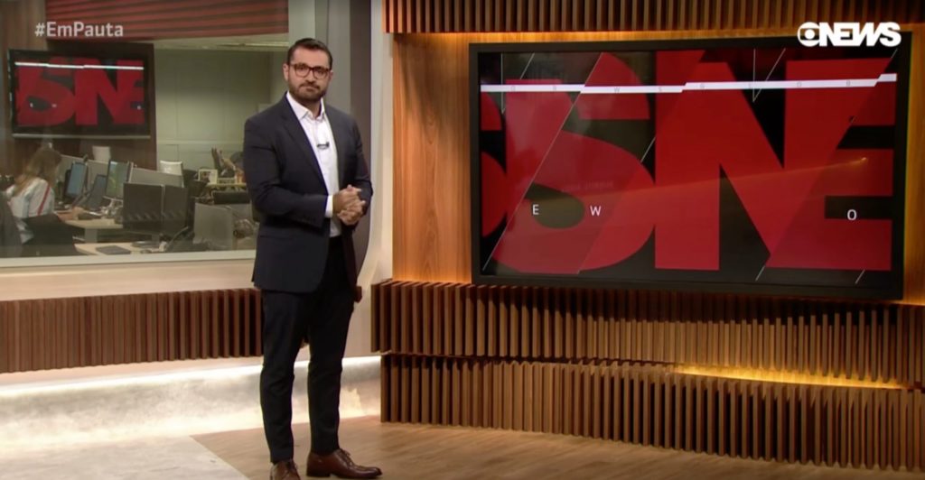 Marcelo Cosme na Globo News