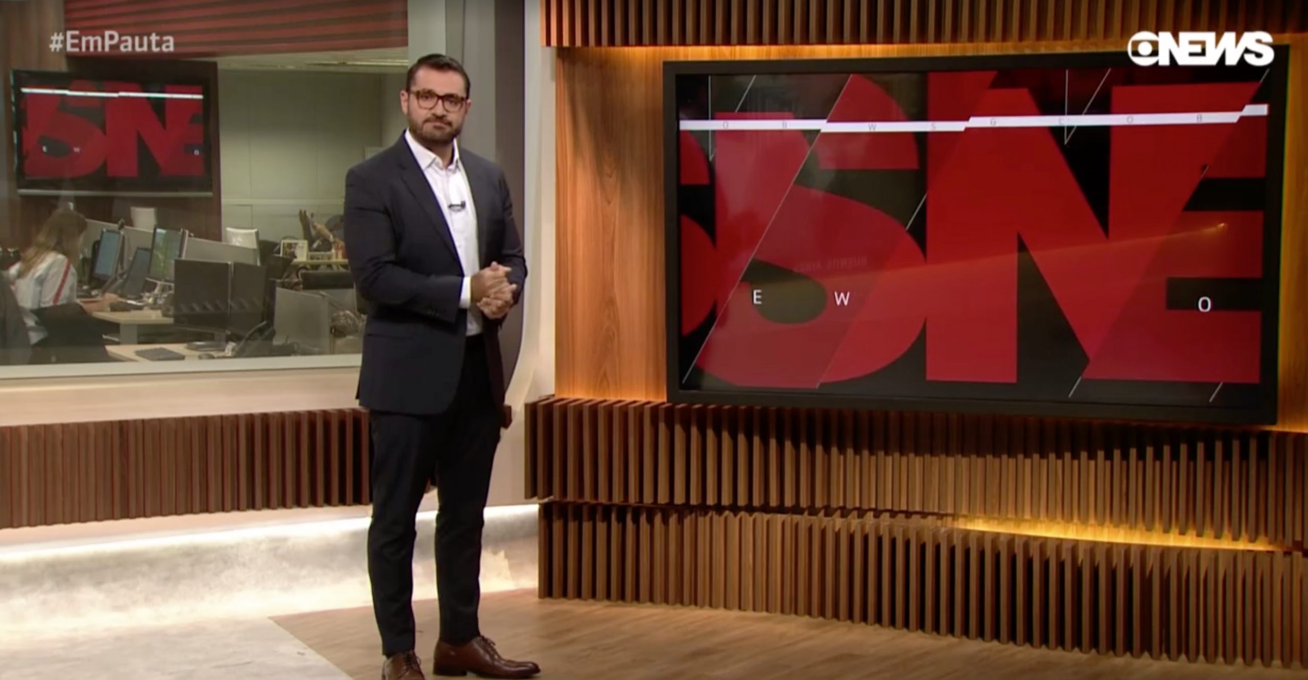 Marcelo Cosme na Globo News
