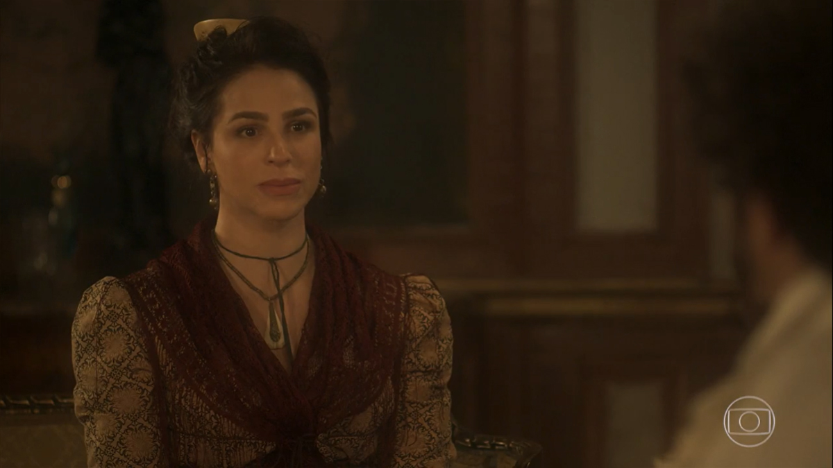 Maria Benedita (Larissa Bracher) em Novo Mundo
