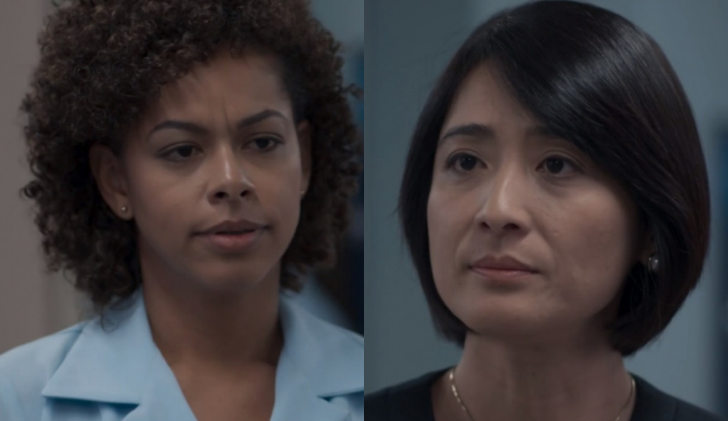 Nena (Roberta Santiago) e Mitsuko (Lina Agifu) de Malhação – Viva a Diferença