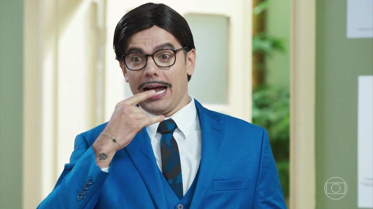 Otaviano Costa como Ptolomeu em Escolinha do Professor Raimundo