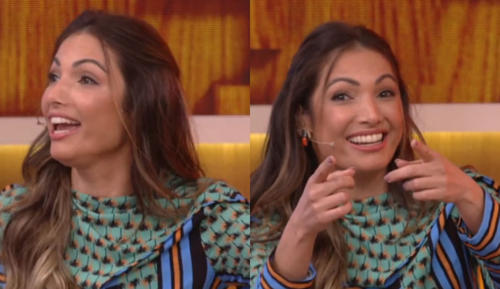 Patrícia Poeta no Encontro com Fátima Bernardes