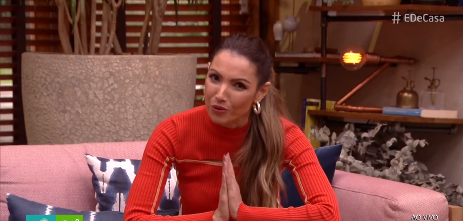 Patrícia Poeta no É de Casa