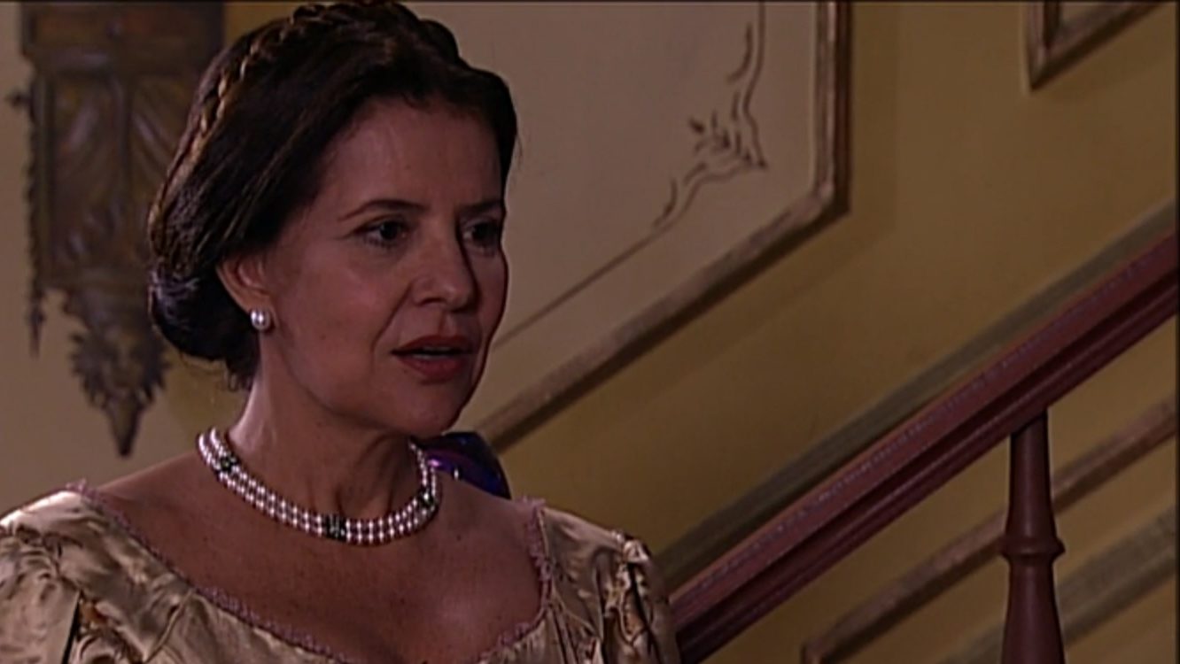 Perpétua (Sylvia Bandeira) em A Escrava Isaura