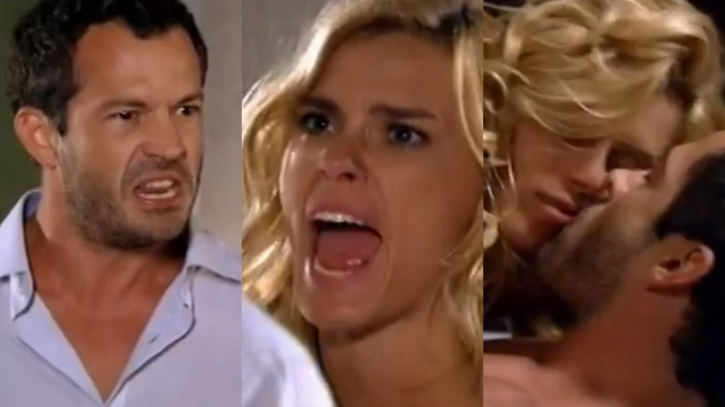 Quinzé (Malvino Salvador) e Teodora (Carolina Dieckmann) de Fina Estampa