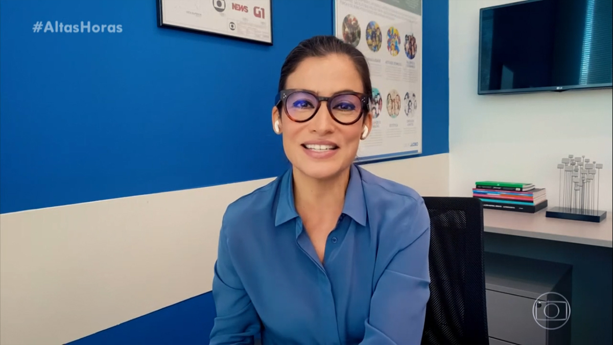 Renata Vasconcellos no Altas Horas