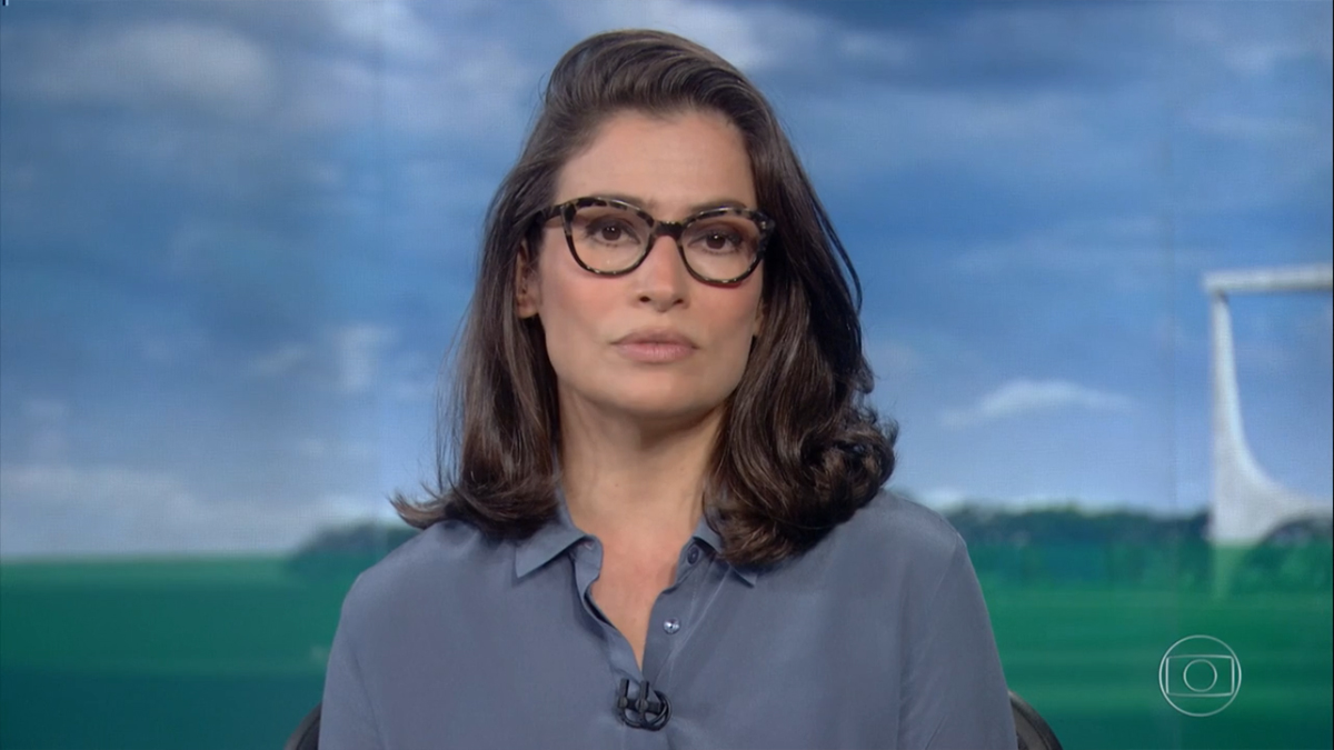 Renata Vasconcellos no Jornal Nacional