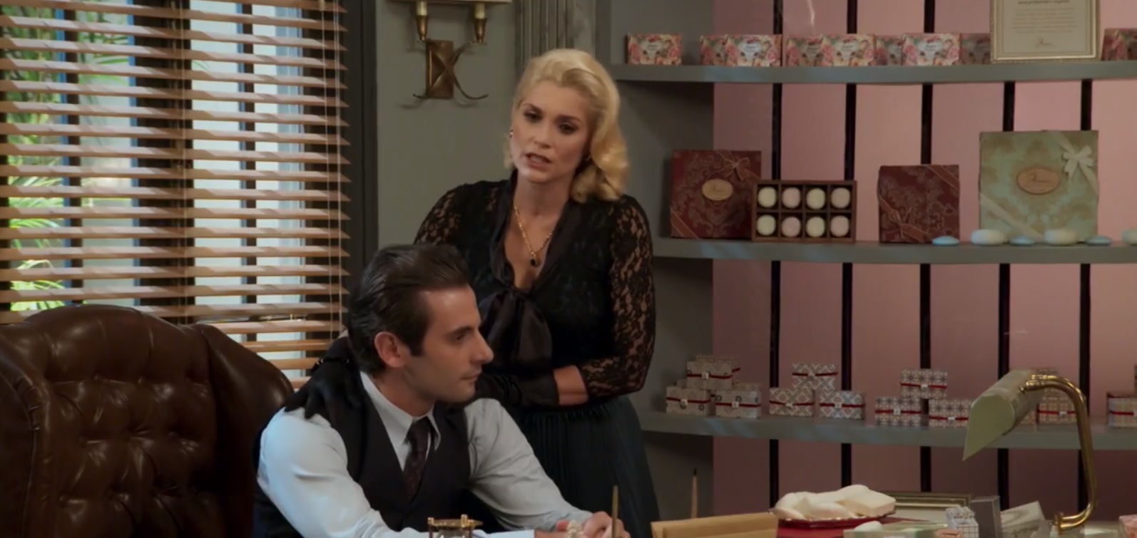 Sandra (Flávia Alessandra) e Araújo (Flávio Tolezani) de Êta Mundo Bom!