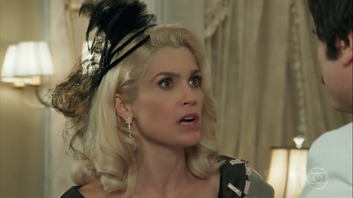 Sandra (Flávia Alessandra) e Ernesto (Eriberto Leão) em Êta Mundo Bom!