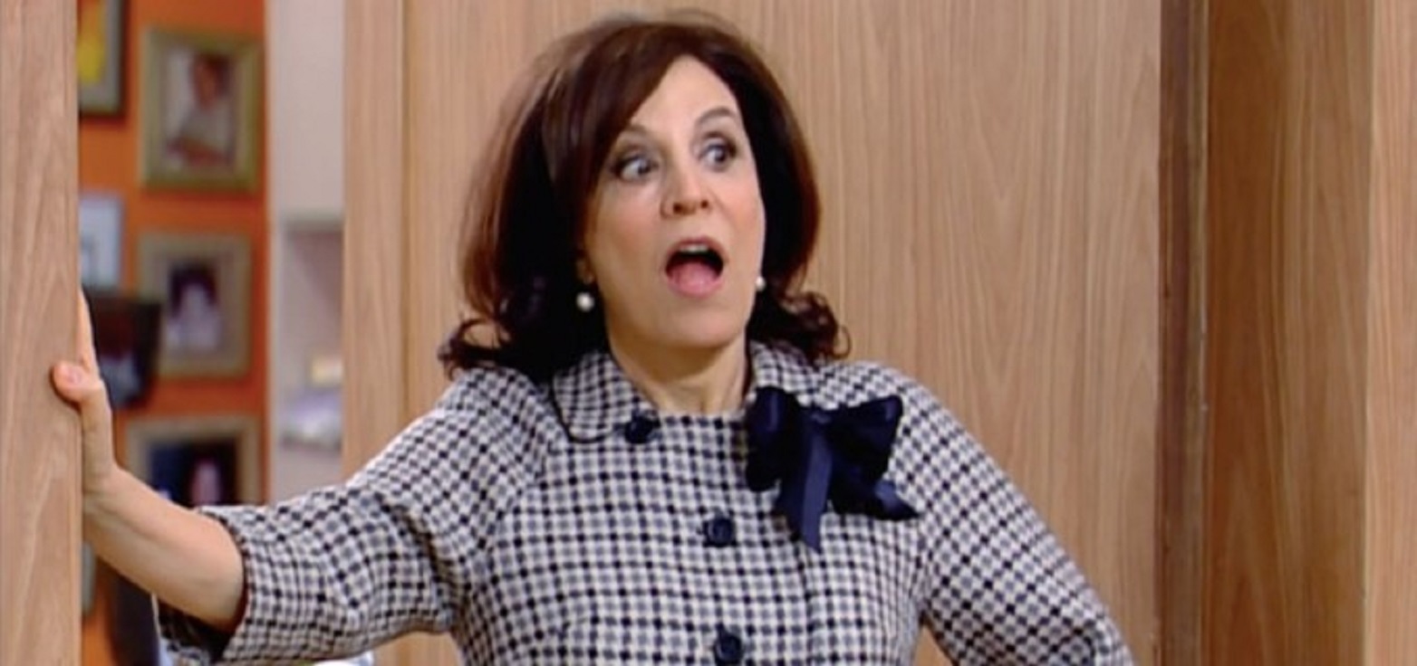Stella Miranda como Dona Álvara em Toma Lá Dá Cá