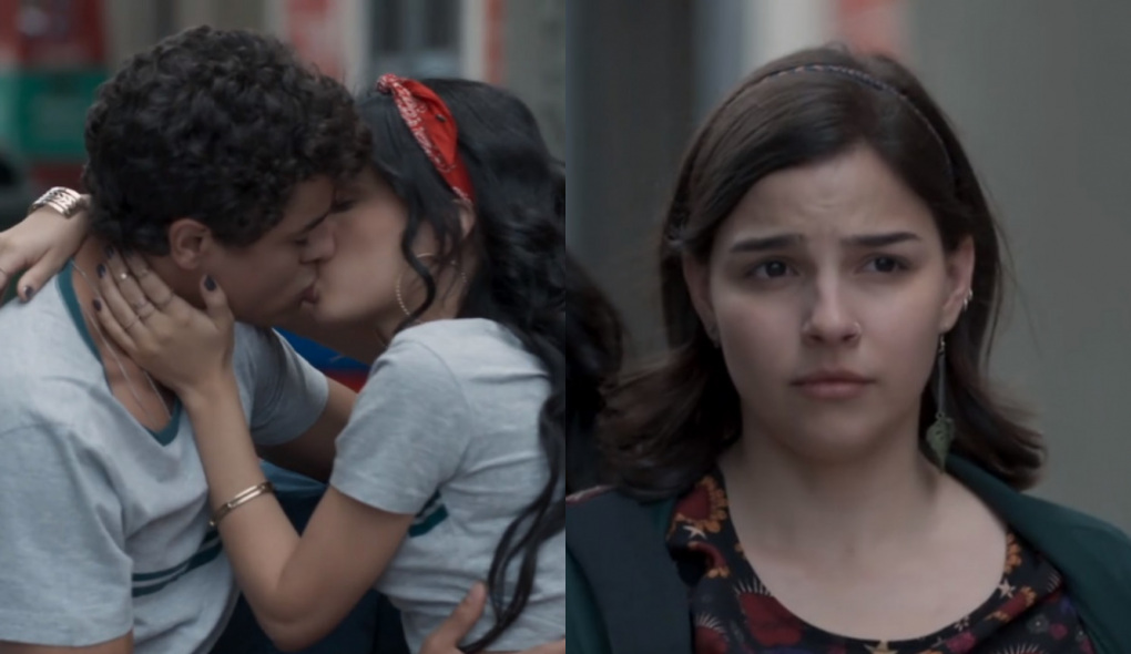 Tato (Matheus Abreu), K2 (Carol Macedo) e Keyla (Gabriela Medvedovski) de Malhação - Viva a Diferença