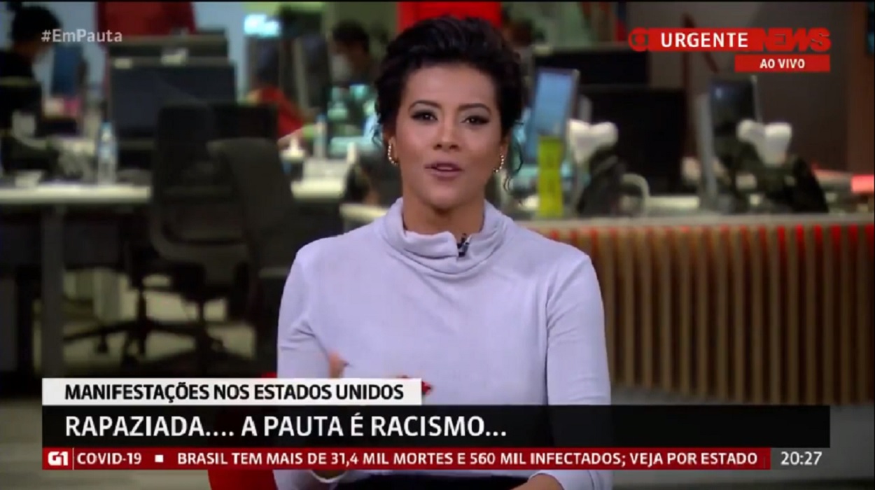 Aline Midlej, da GloboNews, no Em Pauta