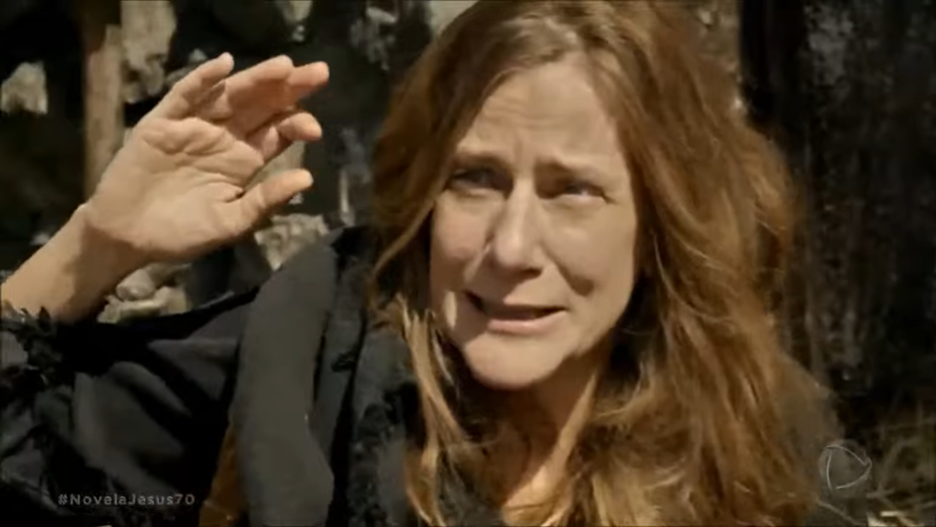 Dedina Bernardelli como Edissa em Jesus (Reprodução / YouTube)