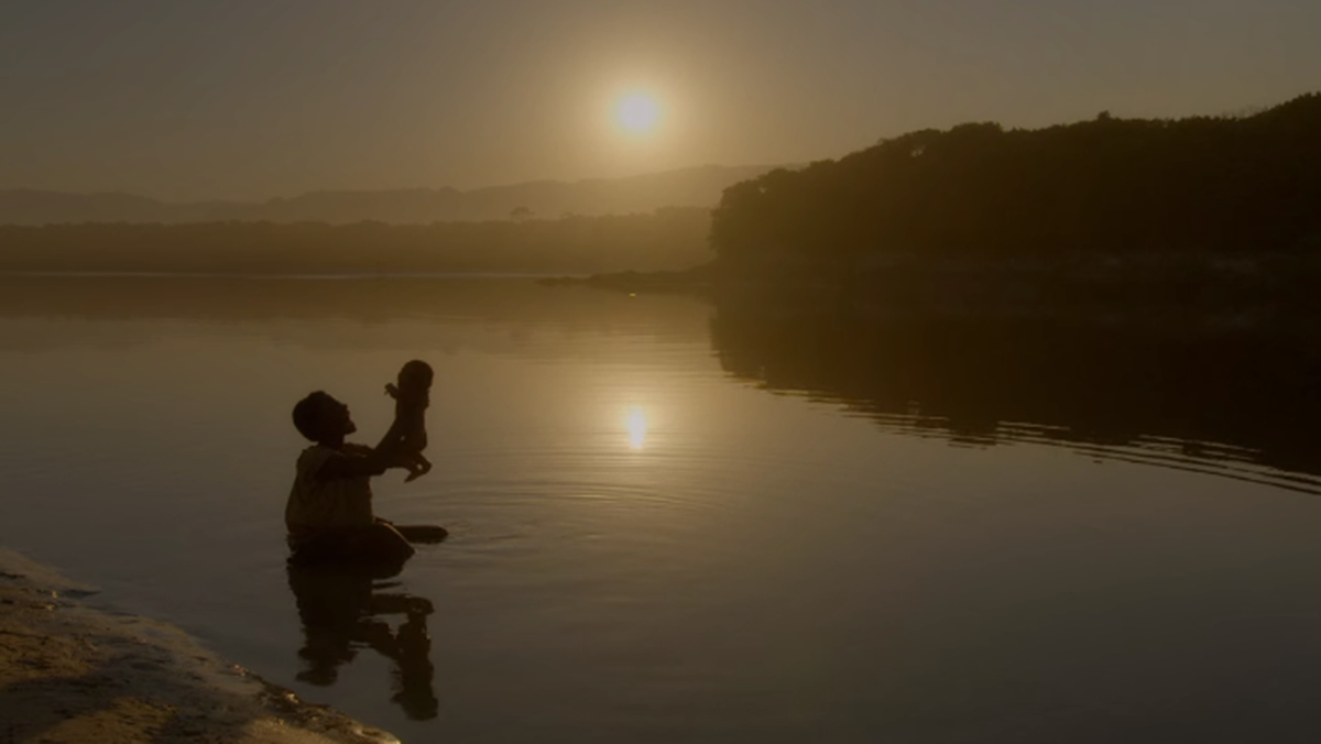 Cena inicial de Escrava Mãe (Reprodução: Record TV)