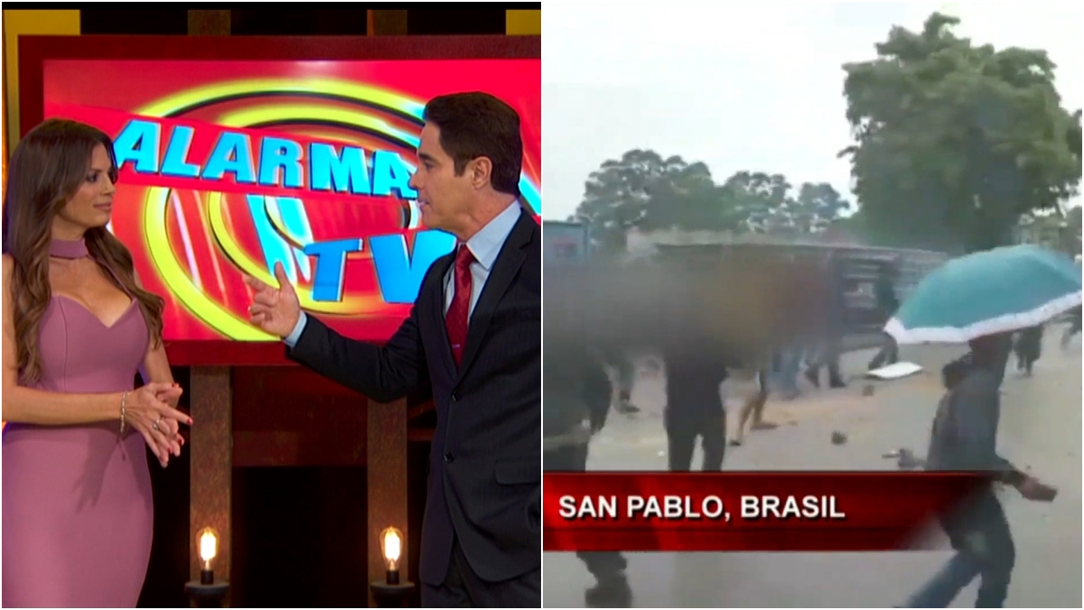Alarma TV vai ao ar nas madrugadas do SBT (Reprodução: SBT)