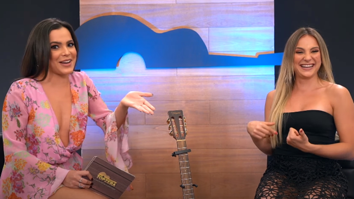 Ex-BBB Gabi Martins conversou com Emilly Araújo para o Topzera (Reprodução: YouTube)