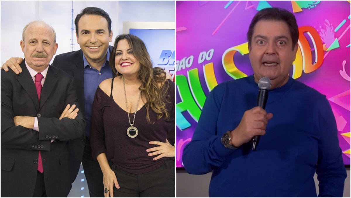 Faustão manda recado para turma da Record TV (Foto/Reprodução)