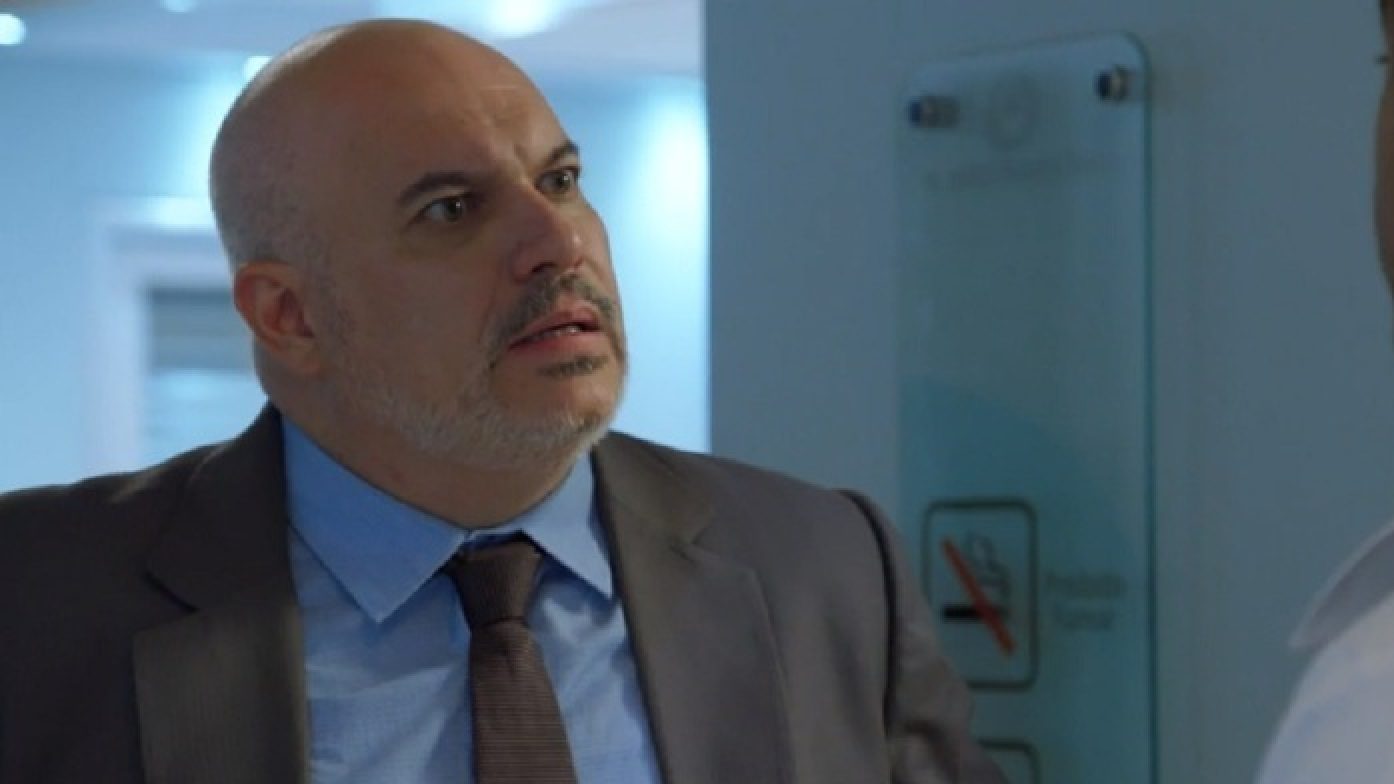 Sandro Rocha como Henrique em Apocalipse (Reprodução / Record TV)
