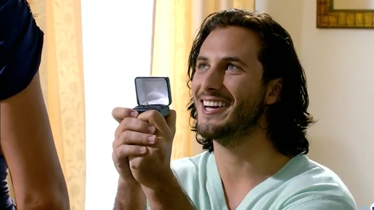 Sebastián Zurita como Rafael em Quando me Apaixono (Reprodução / OK.ru)