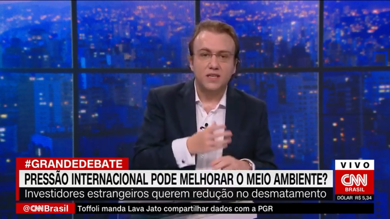 Marcelo Feller em O Grande Debate (Reprodução / YouTube)