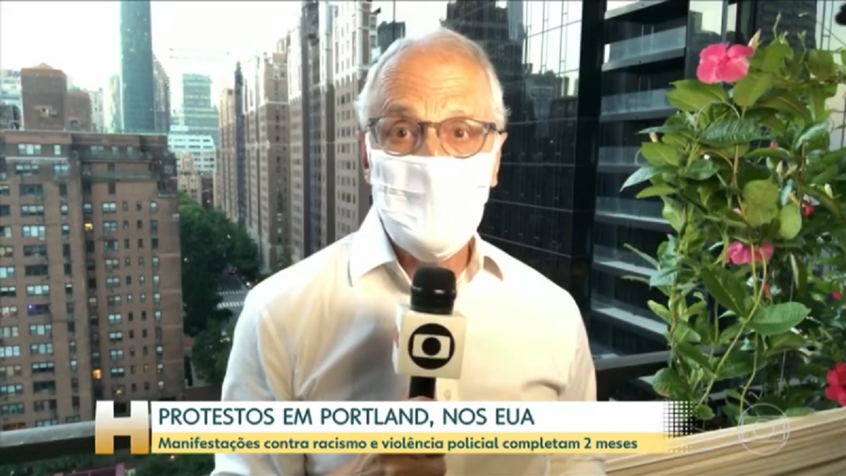 Jorge Pontual no Jornal Hoje