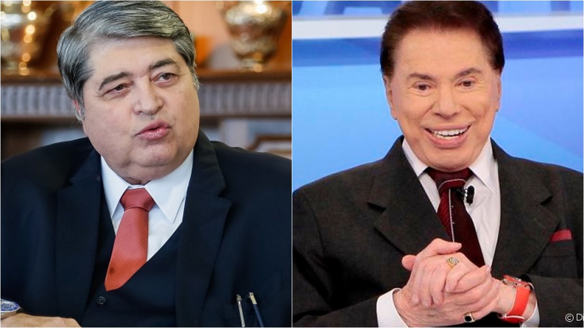 Datena recusa convite de Silvio Santos (Foto/Montagem)