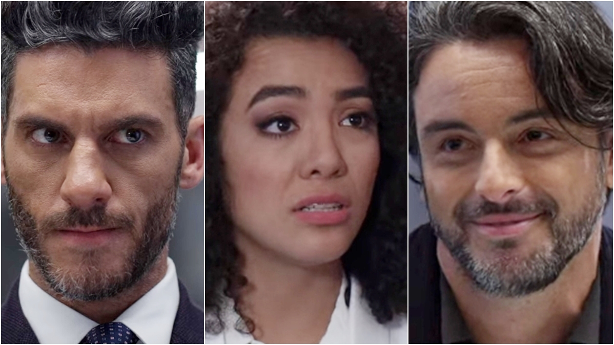 Armando, Betty e Joaquim em Betty a Feia em NY (Reprodução: Netflix)