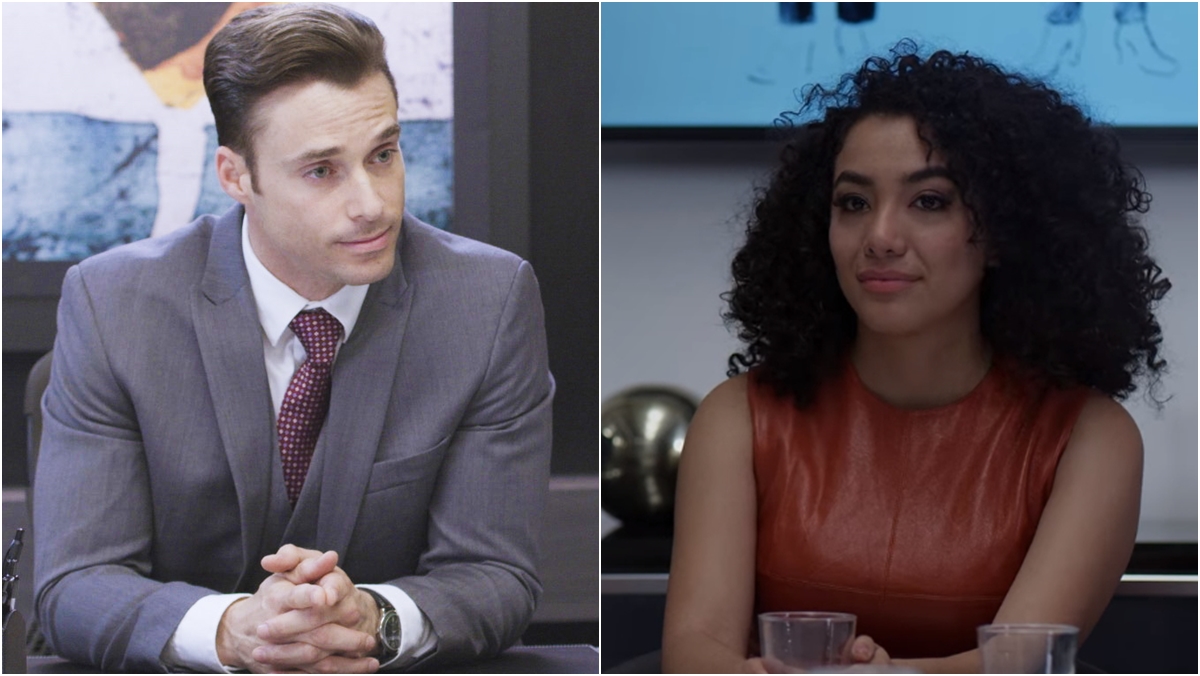 Daniel e Betty em cena da novela do SBT (Reprodução: SBT)