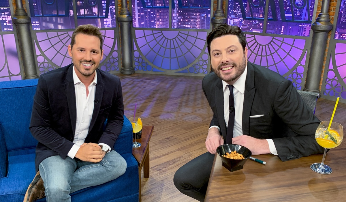 Dony de Nuccio é o convidado de Danilo Gentili no The Noite desta segunda-feira (24) (Divulgação)